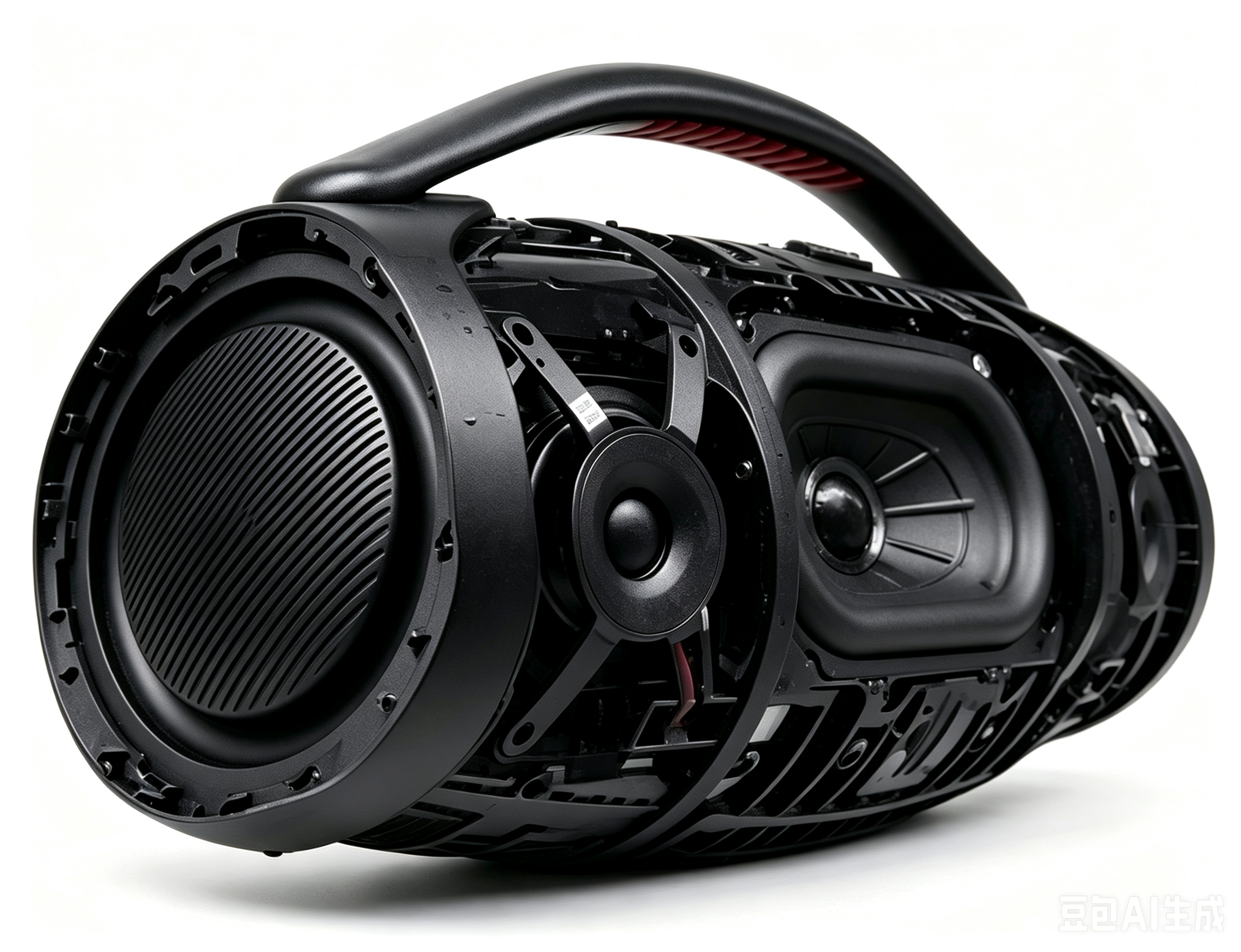 Boombox 3 finished speaker teardown